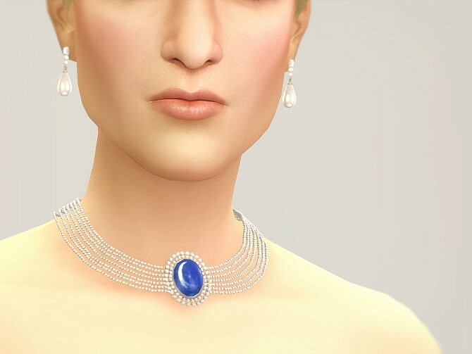 Sims 4 Necklace & Earrings M IV at Rusty Nail