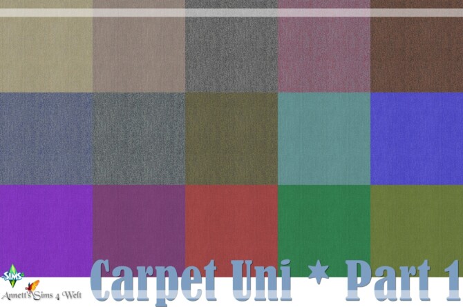 Sims 4 Carpets Uni Part 1   3 at Annett’s Sims 4 Welt