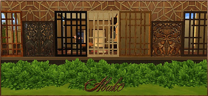 Sims 4 Gajah Living at Abuk0 Sims4