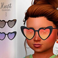 Heart Toddler Glasses By Suzue