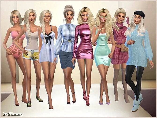 Sims 4 Lena Ludowic by Simmy at All 4 Sims