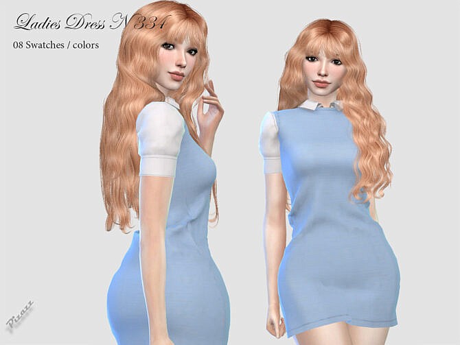 Sims 4 DRESS N 334 by pizazz at TSR