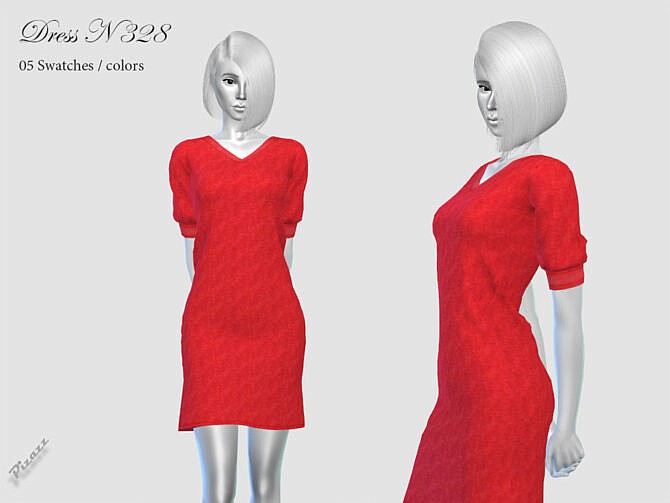 Sims 4 DRESS N 328 by pizazz at TSR