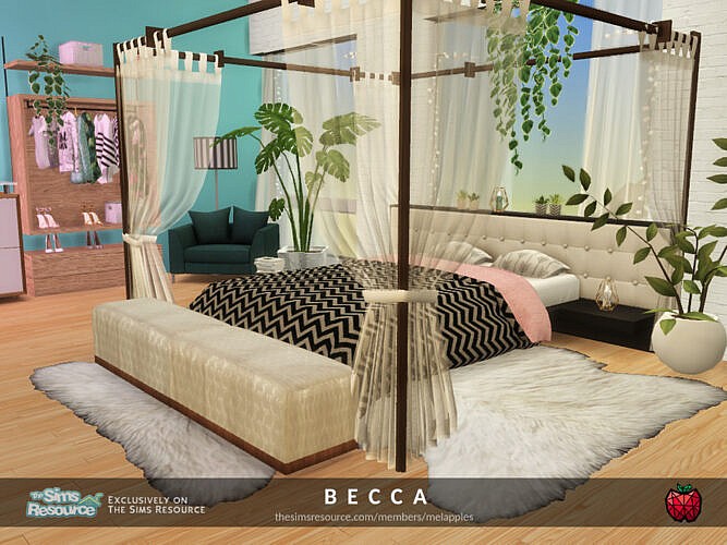 Becca Bedroom 2 By Melapples