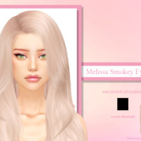 Melissa Smokey Eyeliner By Ladysimmer94