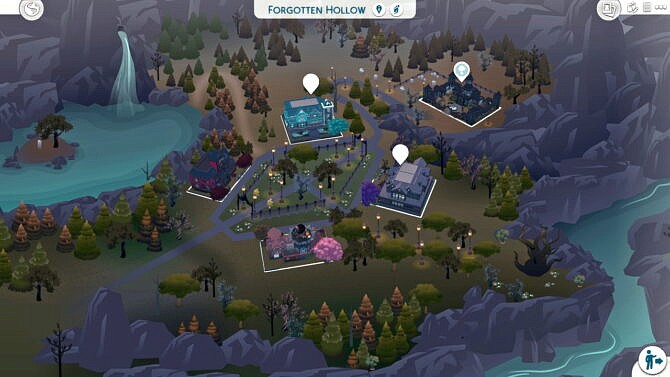 Sims 4 Forgotten Hollow & Batuu | Reinvented World at MikkiMur