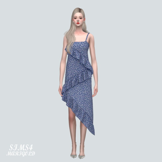 Sims 4 Bustier Dress V2 SF at Marigold