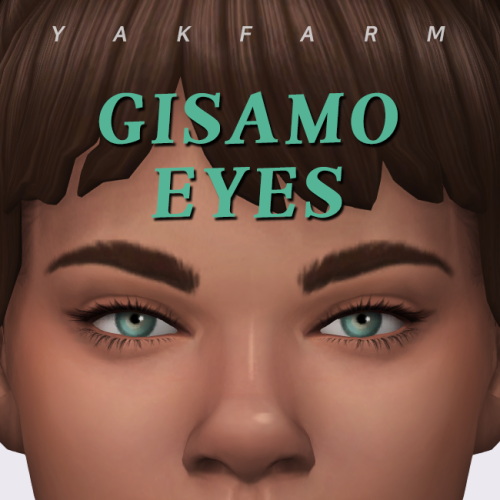 Sims 4 GISAMO EYES at Yakfarm