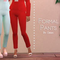 Formal Pants By Dissia