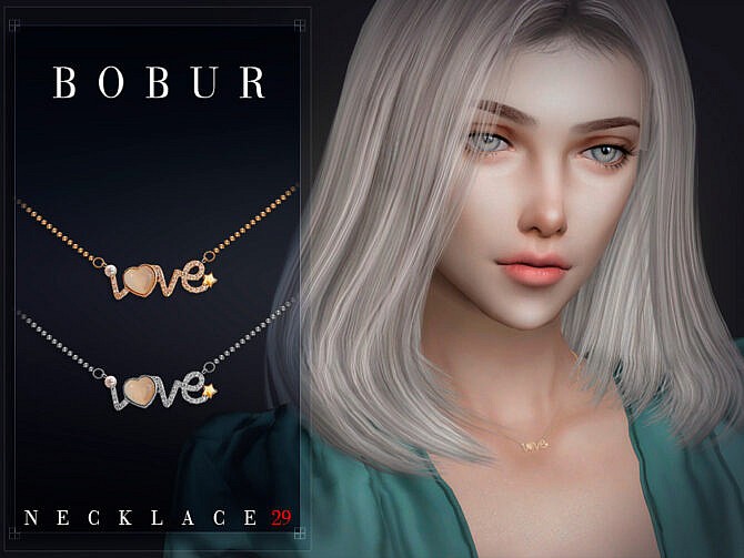 Sims 4 Necklace 29 by Bobur3 at TSR