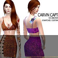Siilvva Top Set By Carvin Captoor