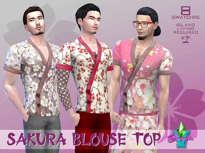 Sakura Blouse Top By Simmiev