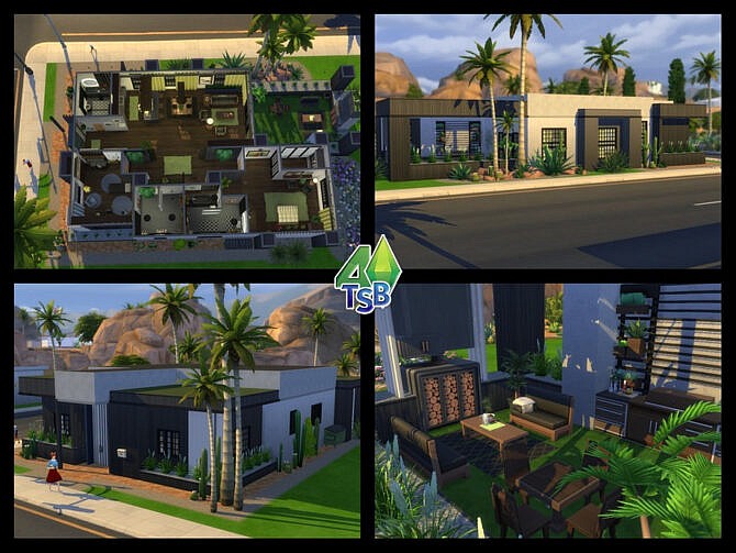 Sims 4 Magaj house by bozena at TSR