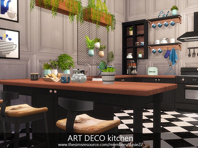 Art Deco Kitchen By Dasie2
