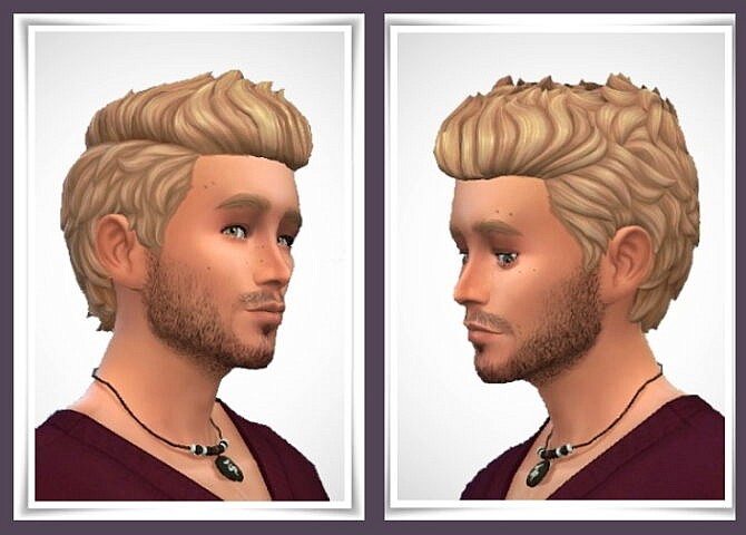 Sims 4 Johannes Hair at Birksches Sims Blog