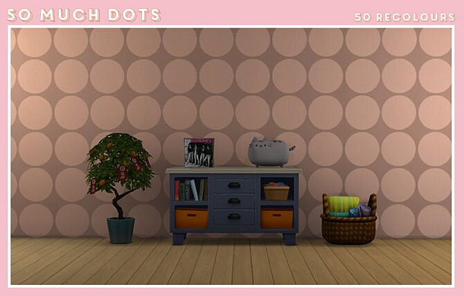 Sims 4 Dots wallpaper at Midnightskysims