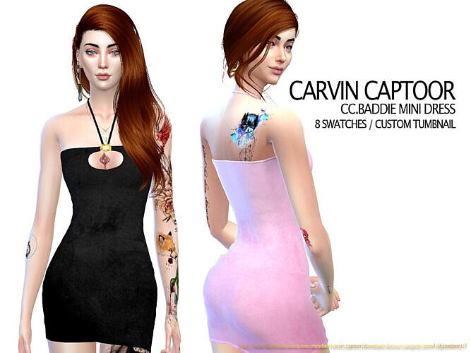 Baddie Mini Dress By Carvin Captoor