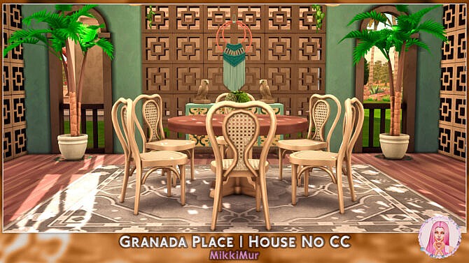 Sims 4 Granada Place Mansion at MikkiMur