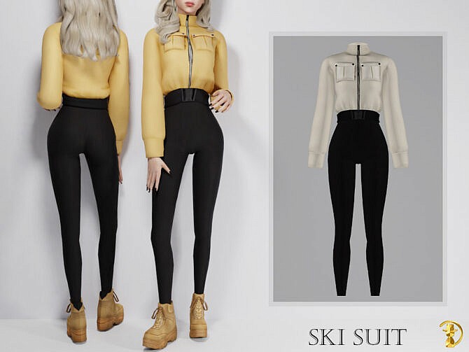 Sims 4 Ski Suit by turksimmer at TSR