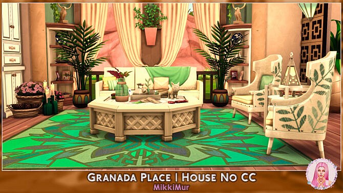 Sims 4 Granada Place Mansion at MikkiMur