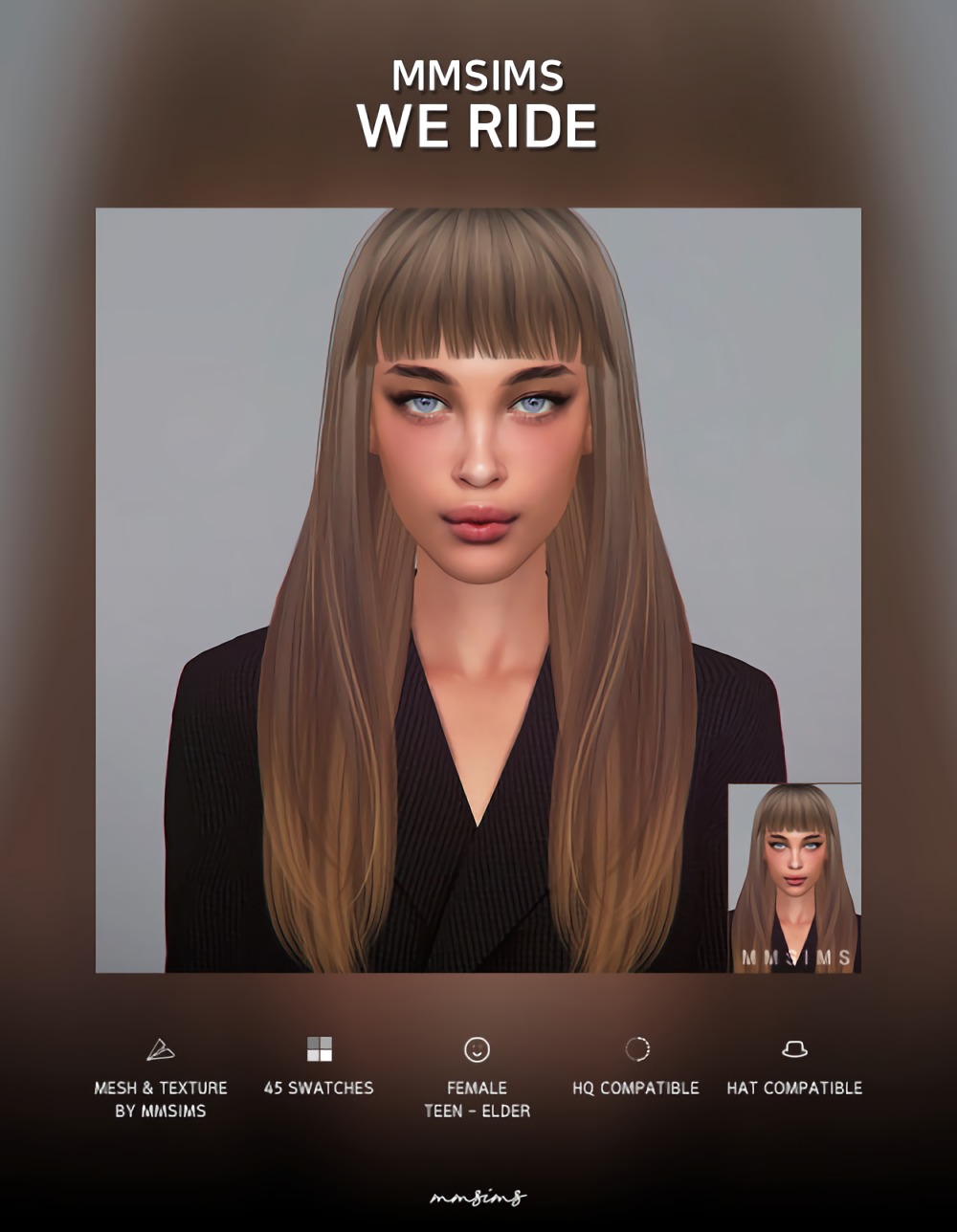 Hair We Ride At Mmsims Sims 4 Updates 