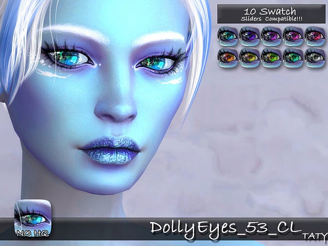 Sims 4 Dolly Eyes 53 by tatygagg at TSR