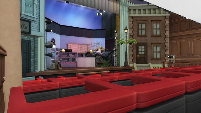Sims 4 Plumbob Theater 40x30 by bradybrad7 at Mod The Sims 4