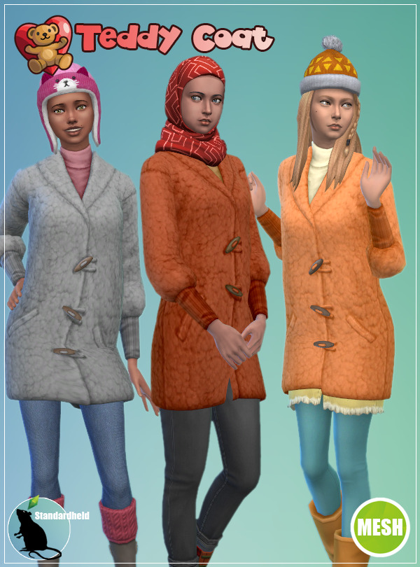 Sims 4 Teddy Coat (Recolor) at Standardheld