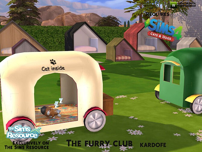 Sims 4 The furry club by kardofe at TSR