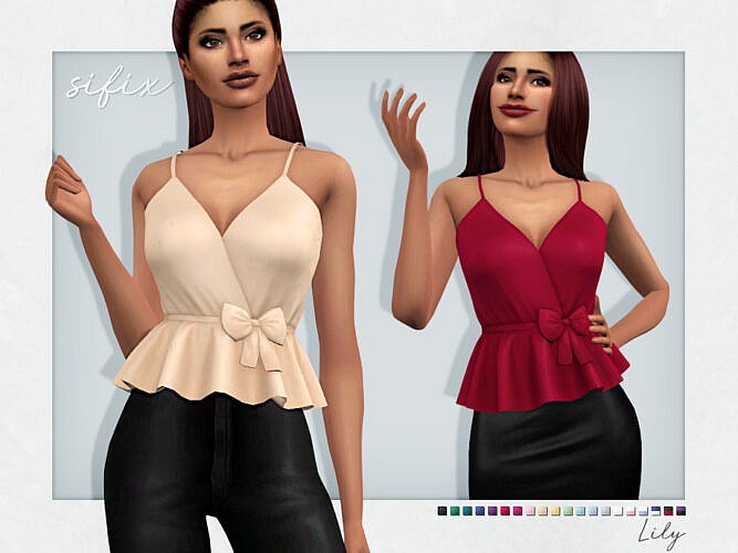Lily Top By Sifix
