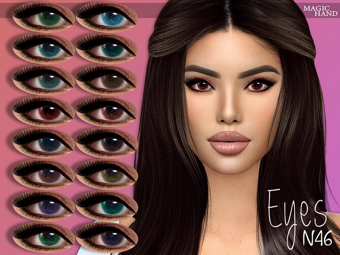 Sims 4 Eyes N46 by MagicHand at TSR