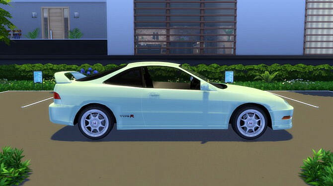 Sims 4 1995 Acura Integra Type R at Modern Crafter CC