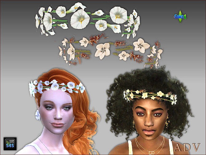 Sims 4 Wedding set: Bride dresses and accessories by Mabra