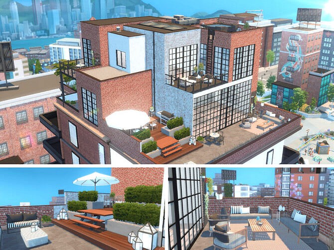 Atelier Artists Penthouse by Summerr Plays at TSR » Sims 4 Updates