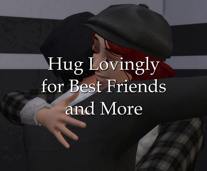 Sims 4 Hug Lovingly for Best Friends and More by lazarusinashes at Mod The Sims 4