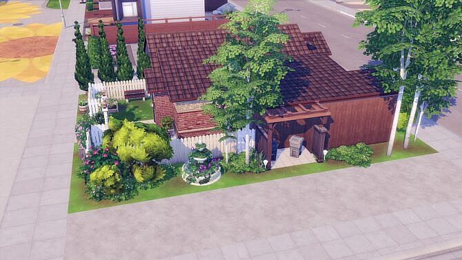 Sims 4 Tulipe home by Angerouge at Studio Sims Creation