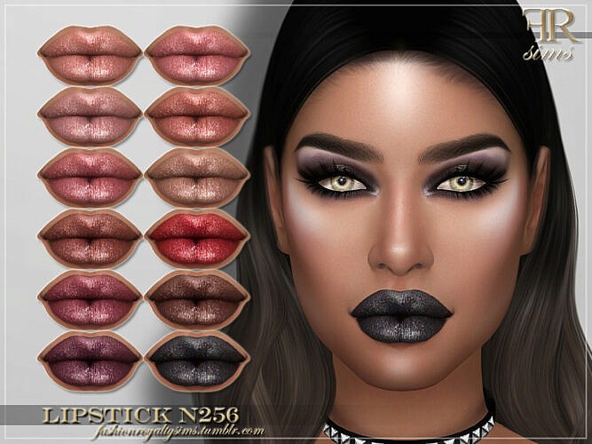 Frs Lipstick N256 By Fashionroyaltysims