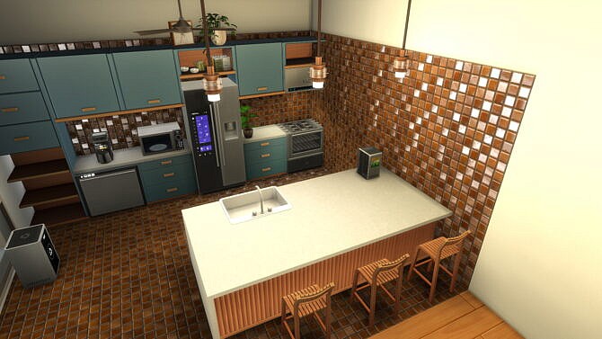 Sims 4 Eco Kitchen Custom Stuff Pack by littledica at Mod The Sims 4
