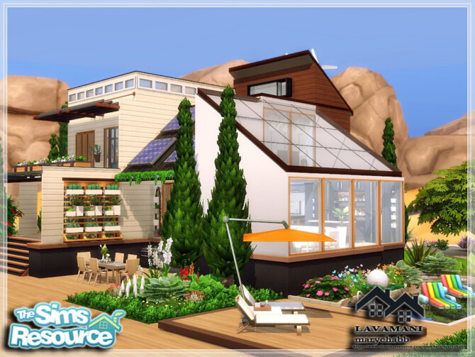 Sims 4 LAVAMANI home by marychabb at TSR