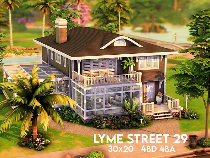 Sims 4 Lyme Street 29 by xogerardine at TSR