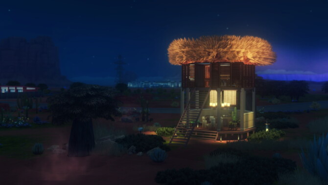 Sims 4 KILINMANJARO home at RUSTIC SIMS