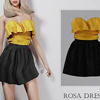 Rosa Dress By Turksimmer