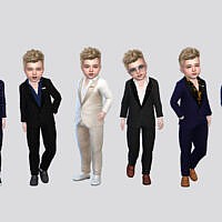 Fancy Toddler Suit By Mclaynesims