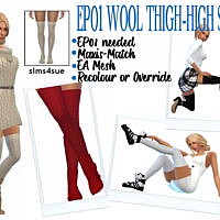 Ep01 Wool Thigh Highs