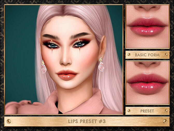 Sims 4 LIPS PRESET #7 by JUL HAOS at TSR