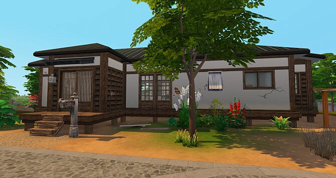 Sims 4 Old fashioned building at Simsontherope