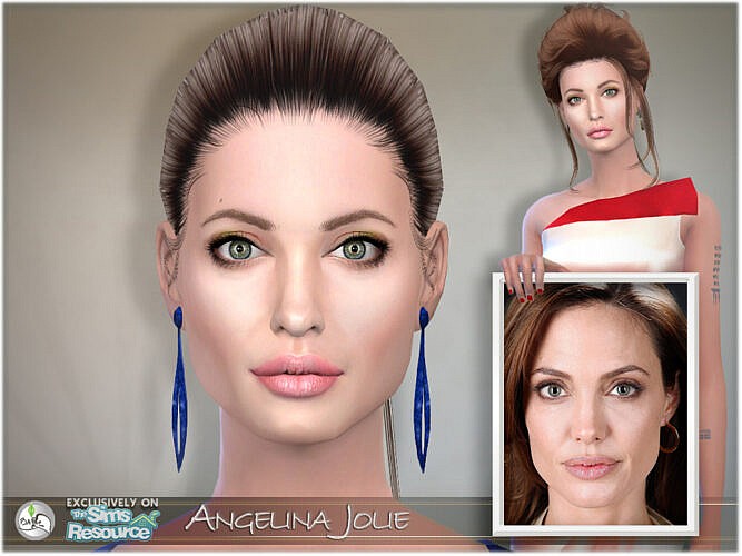 Sim Angelina Jolie By Bakalia