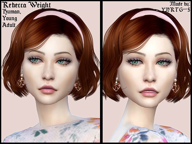 Sims 4 Rebecca Weight by YNRTG S at TSR