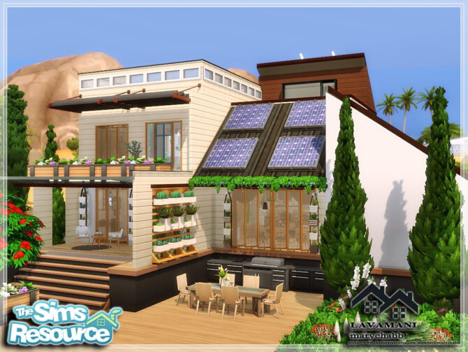 Sims 4 LAVAMANI home by marychabb at TSR