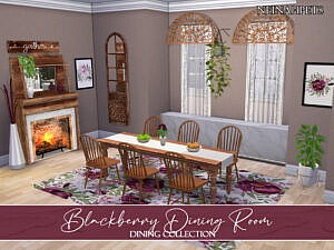 Blackberry Dining Room By Neinahpets